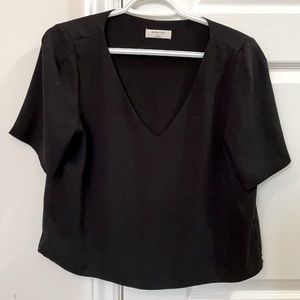 Babaton Murphy Short Sleeve Blouse